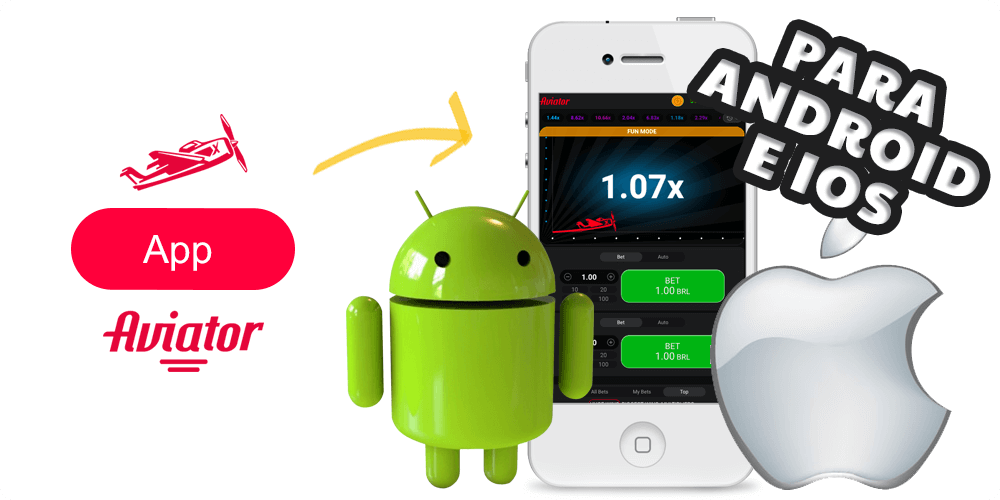 Instruções passo a passo para baixar o aplicativo Aviator .apk para Android e iOS no Brasil