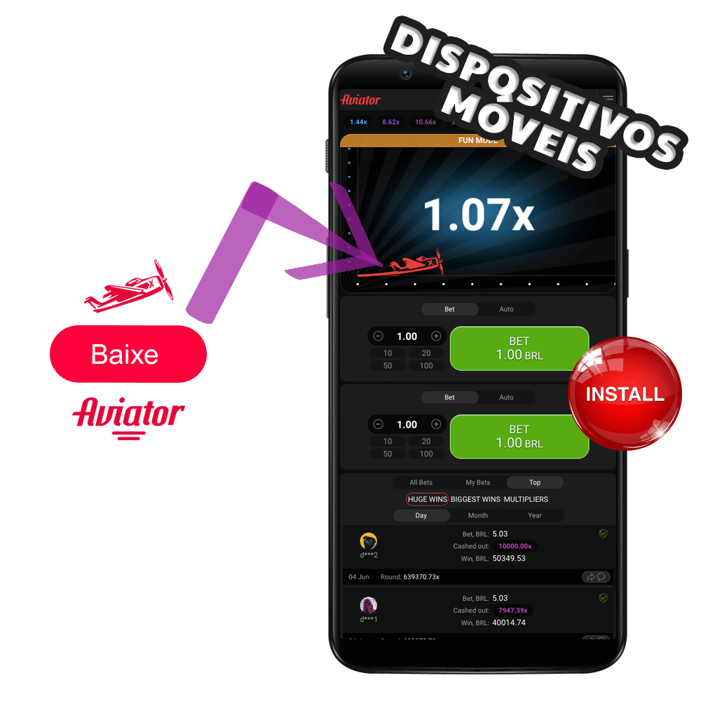 Instruções para baixar o Aviator Crash em dispositivos móveis