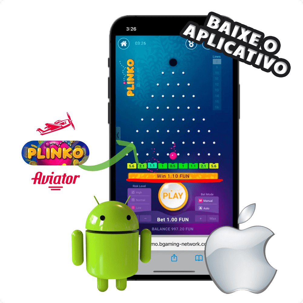 Informações como Baixe o aplicativo para Android e iOS para jogar Plinko